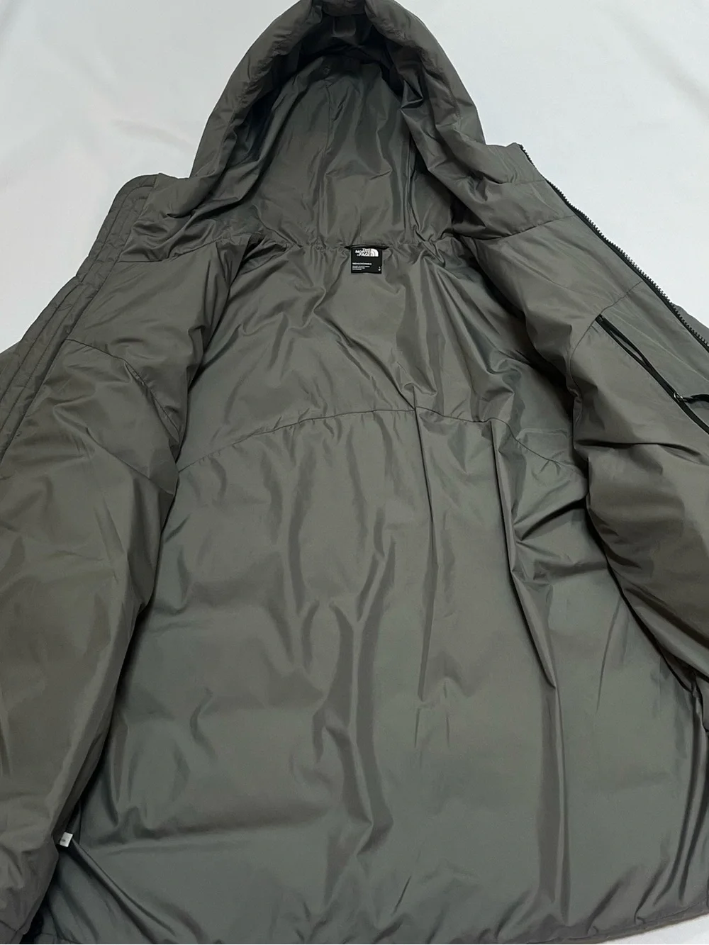 BALTIC DOWN PUFFER SMOKED PEARL Jacket Sz L